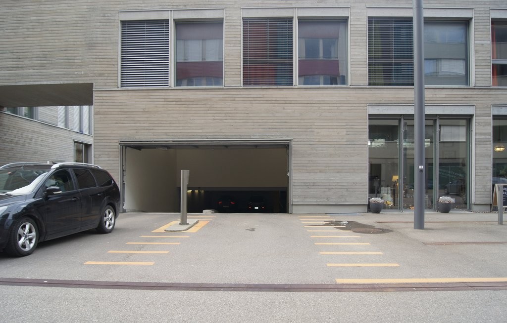 Place de stationnement couverte pour vélos