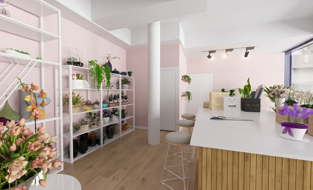 63m² shop