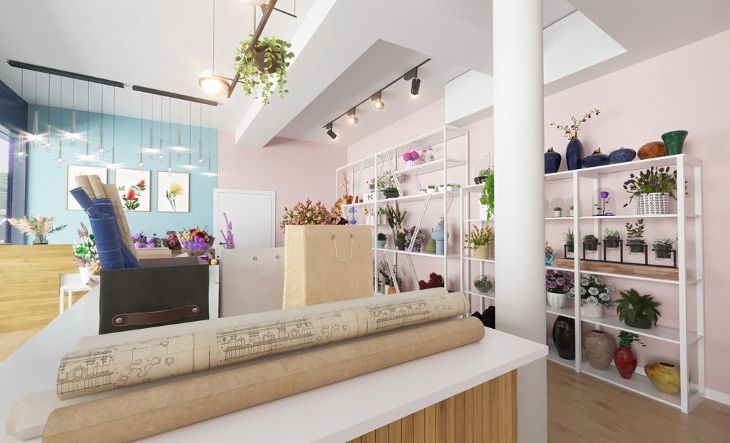 63m² shop
