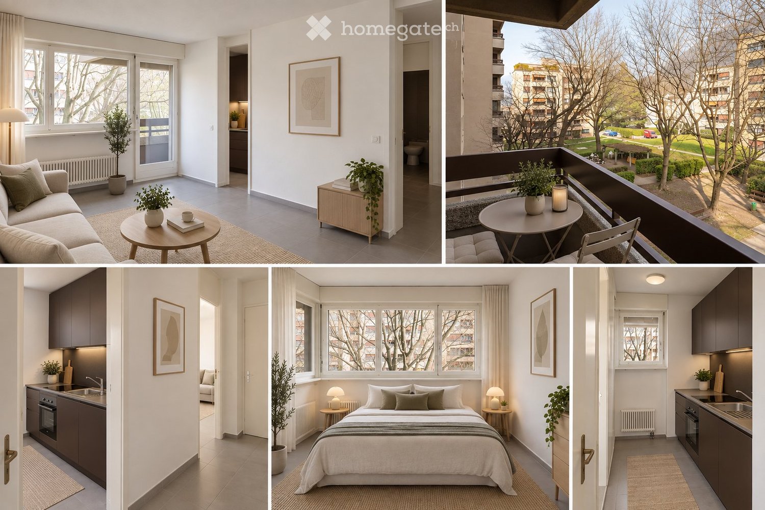 appartement de 2 pièces