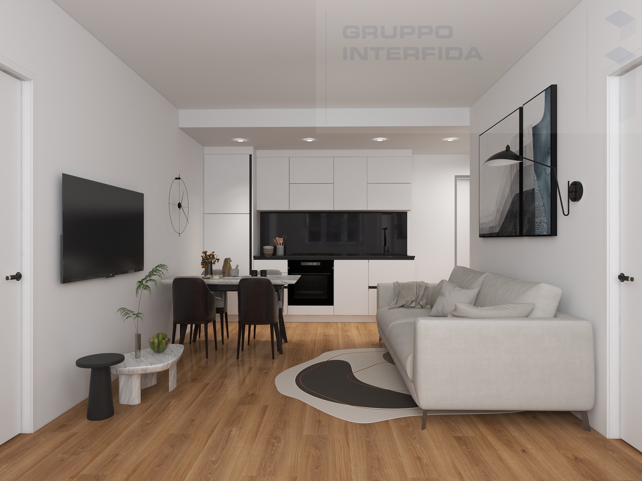 3 pièces appartement, photo 3 sur 8