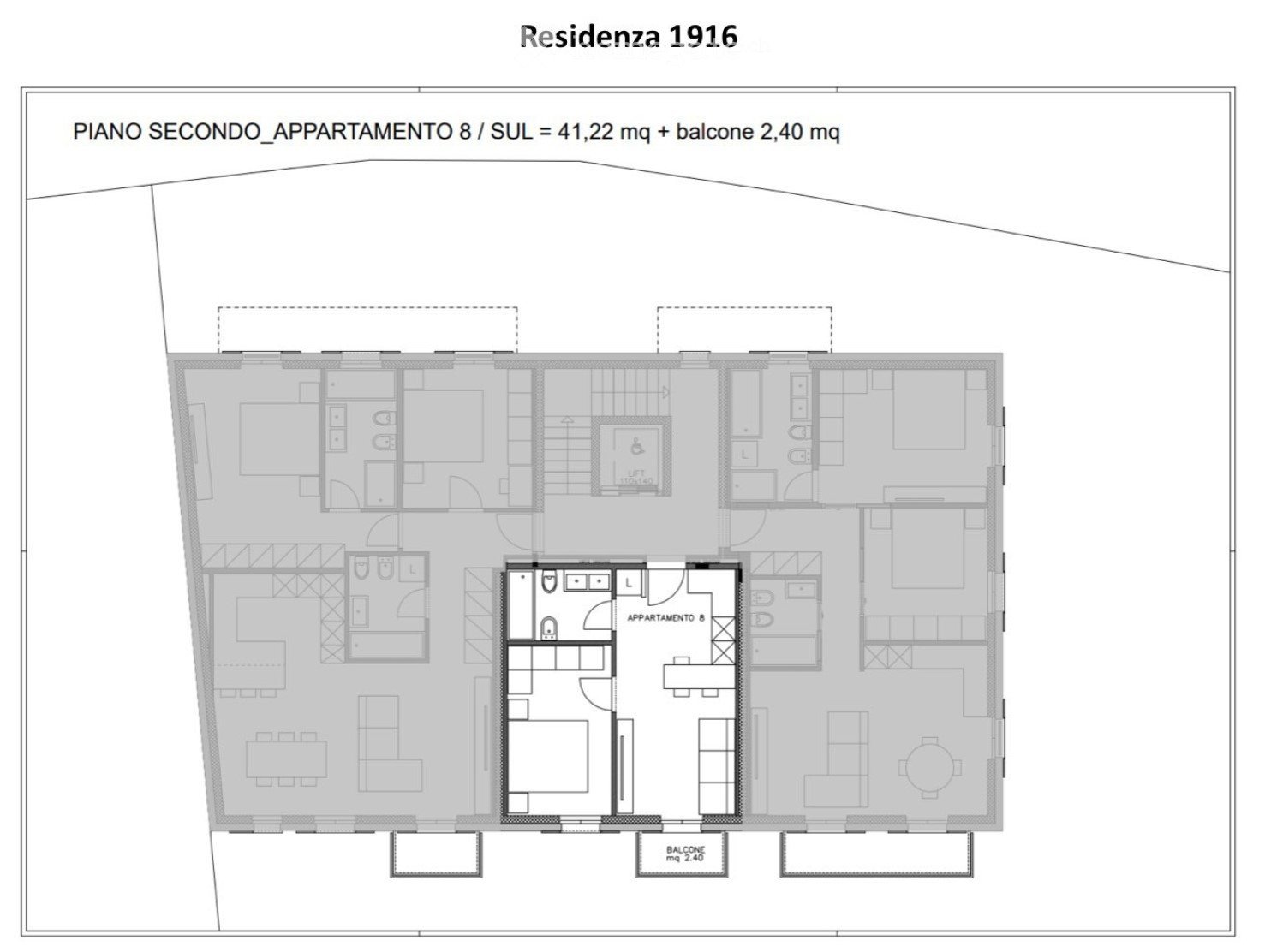 Appartement de 2 ½ pièces