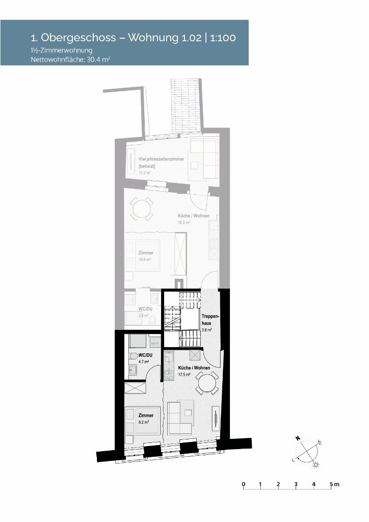 Appartement de 1 ½ pièces, photo 5 sur 5