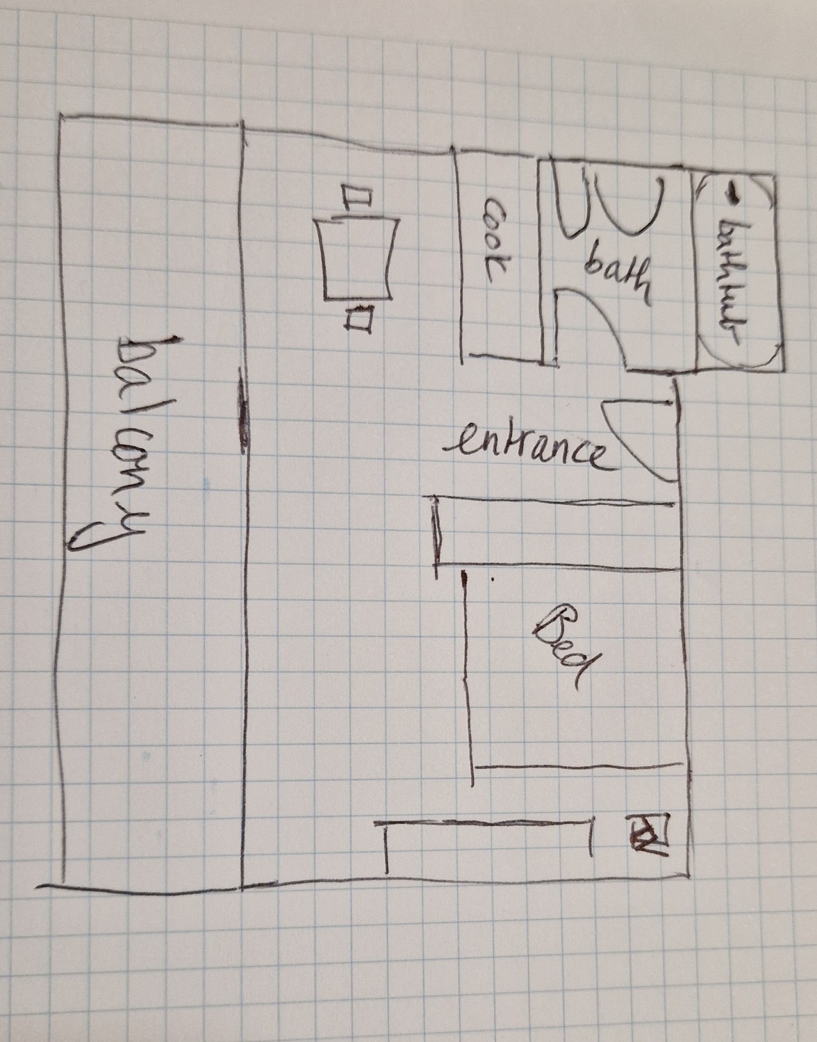 1 ½ pièces appartement, photo 10 sur 10
