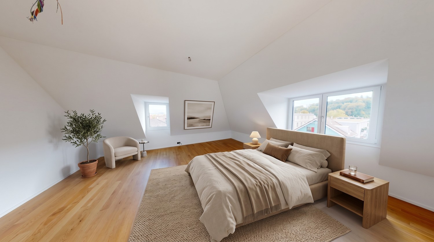 Appartement en attique de 5 ½ pièces, photo 3 sur 7