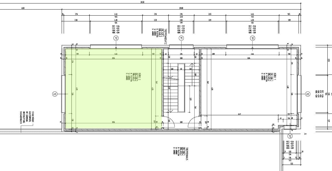 Bureau de 53m²