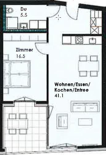 Appartement de 2 ½ pièces, photo 7 sur 10