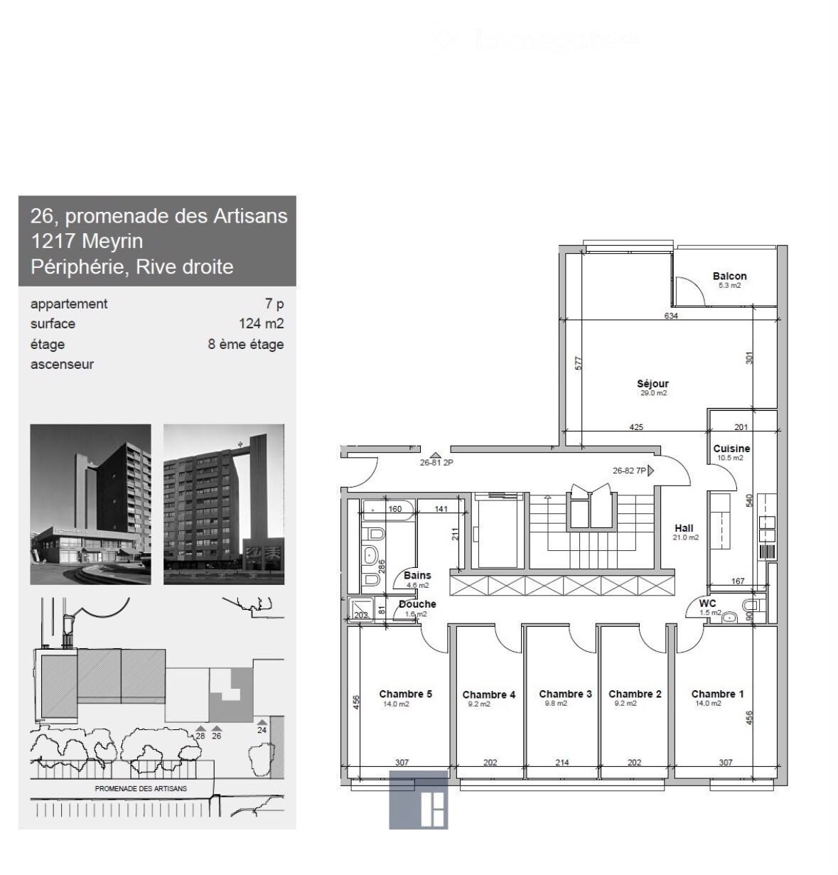 7-Zimmer-Wohnung