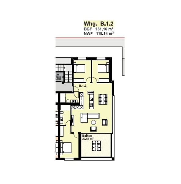Appartement de 4 ½ pièces