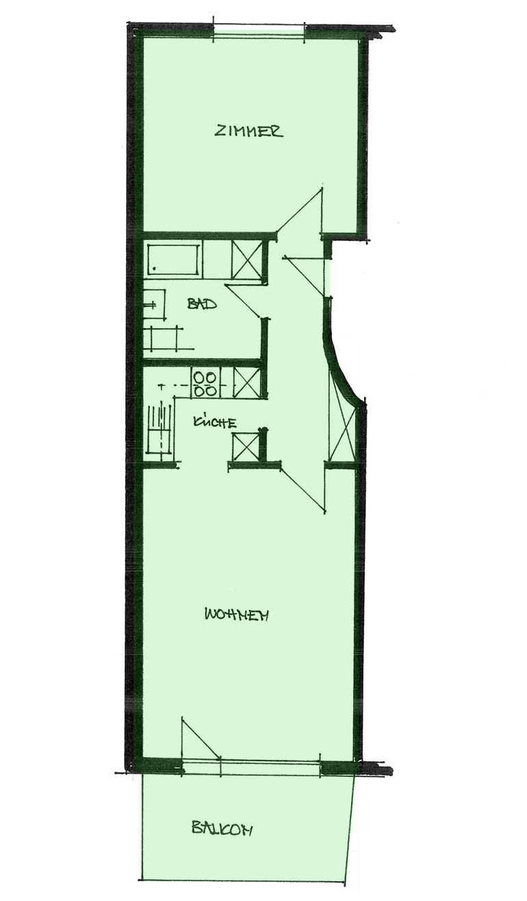 Appartement de 2 pièces, photo 5 sur 5