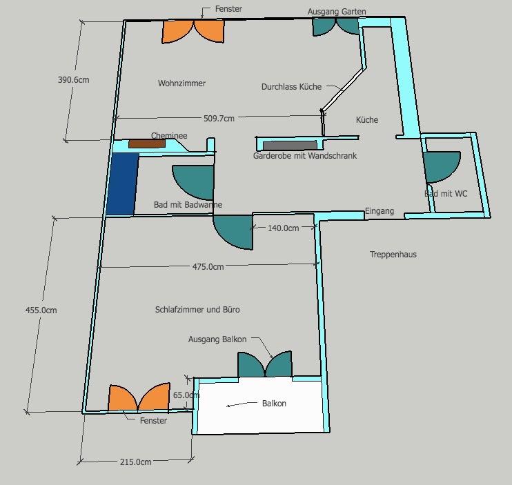Appartement de 2 pièces, photo 3 sur 3