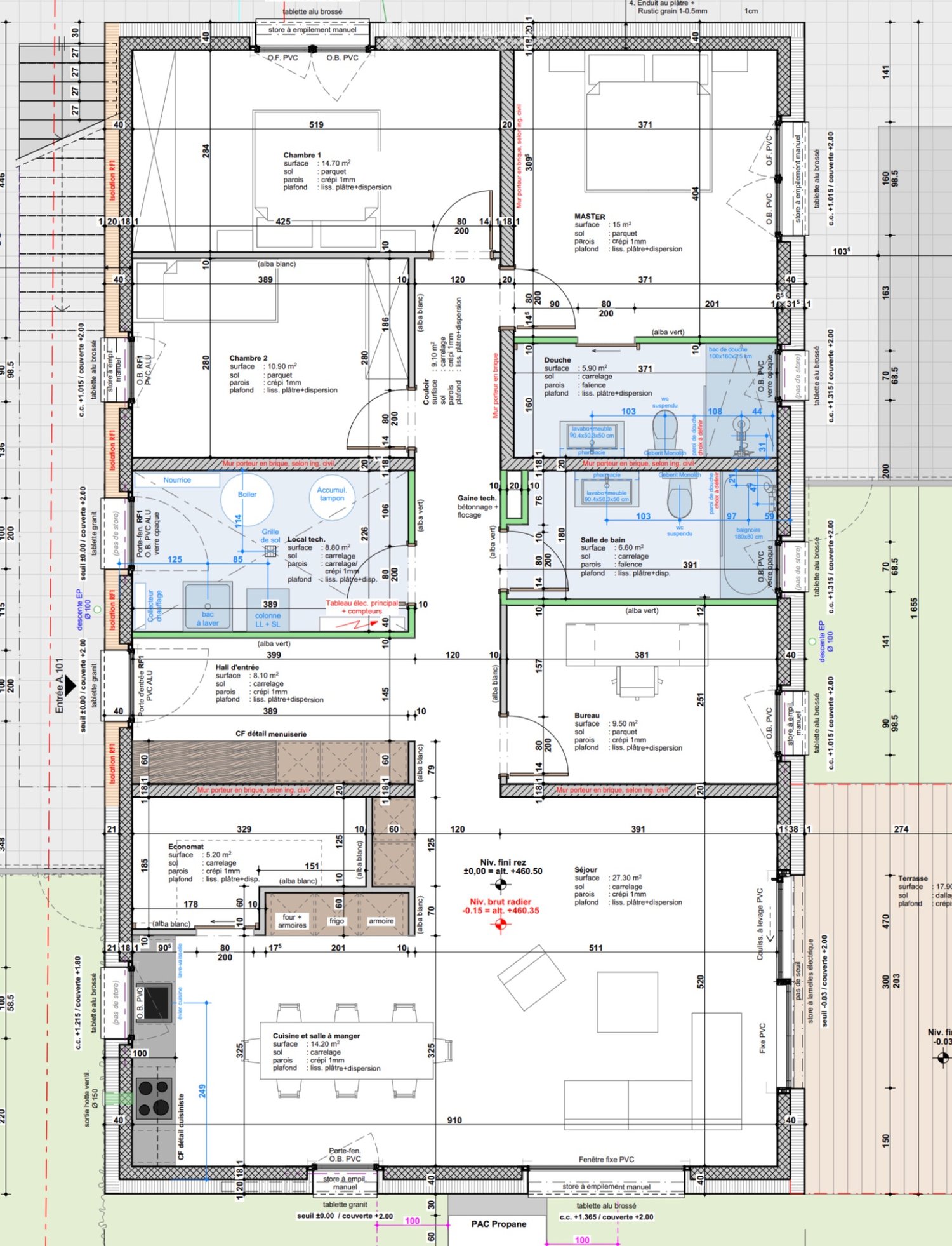 5 rooms apartment