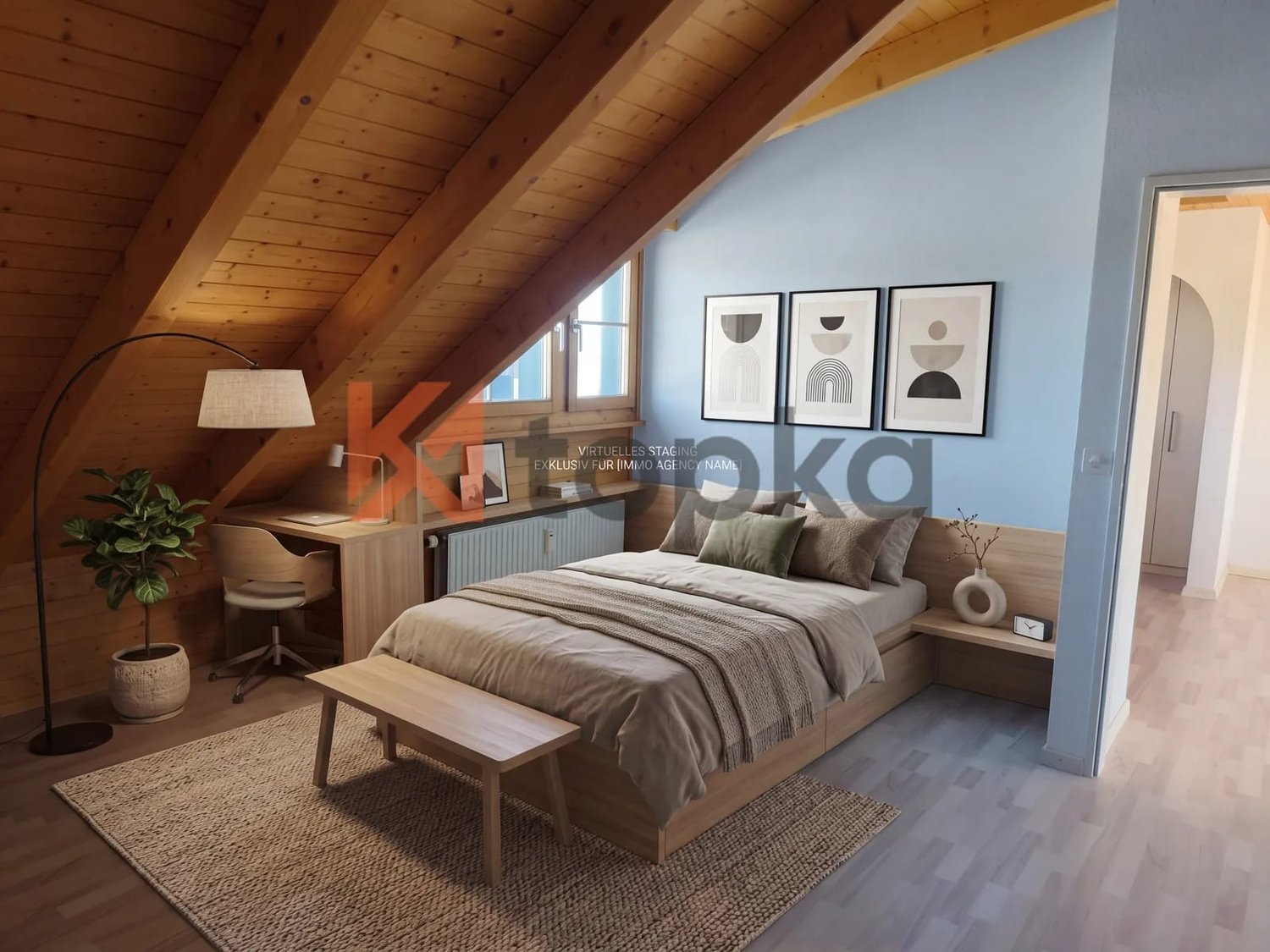 Appartement de toit de 3 ½ pièces, photo 7 sur 8