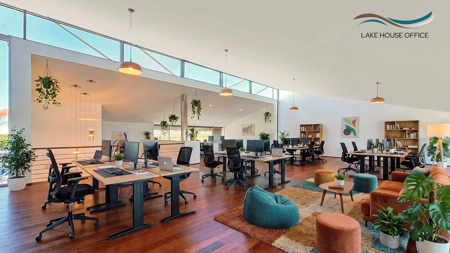 800m² office