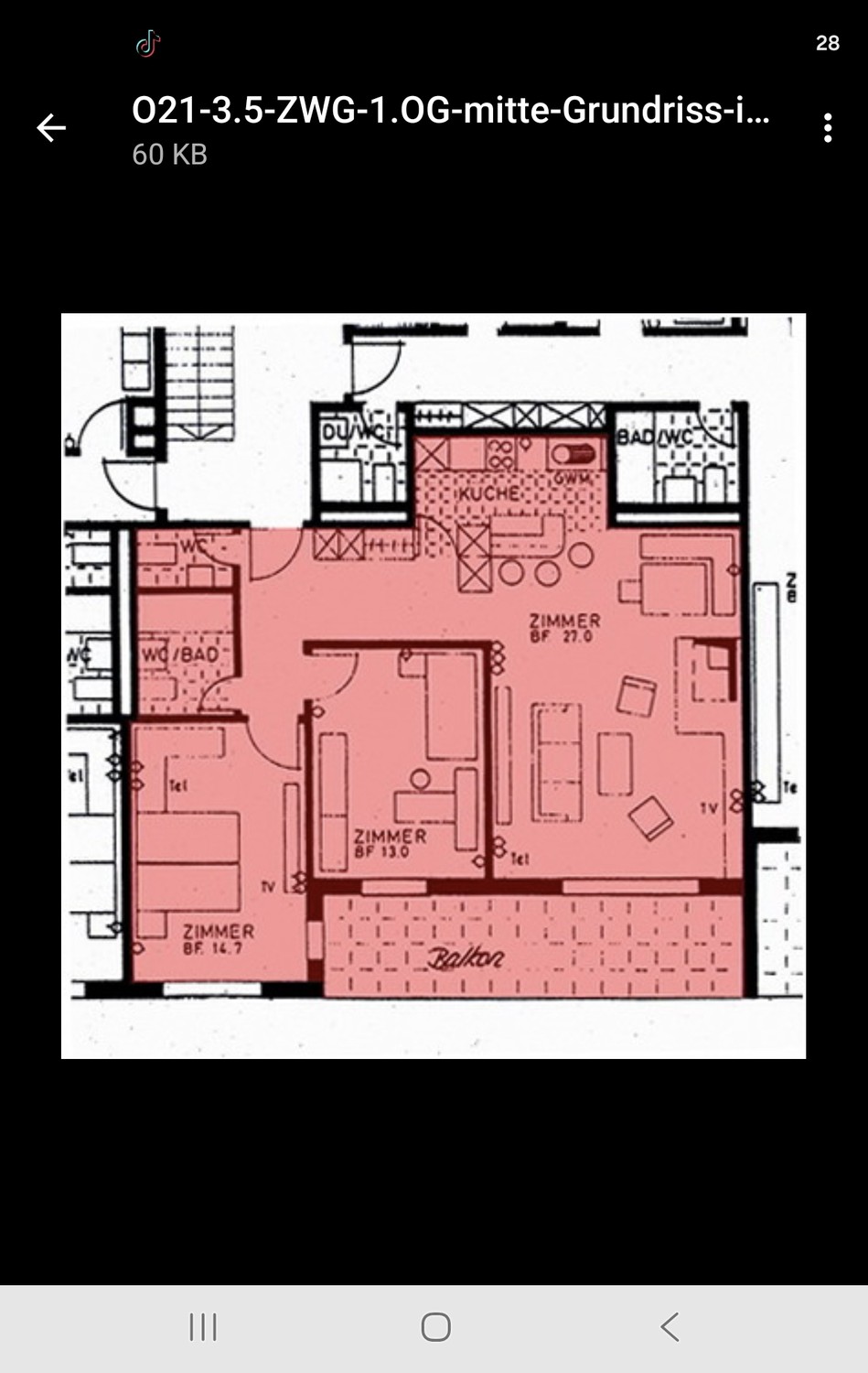 Appartement de 2 ½ pièces, photo 9 sur 9
