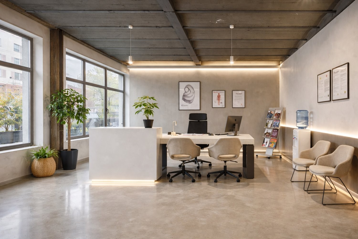 203m² office, photo 1 sur 6
