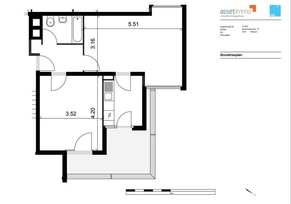 appartement de 2 pièces, photo 4 sur 6