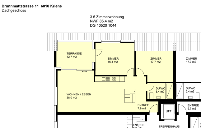 Appartement de 2 ½ pièces, photo 9 sur 10