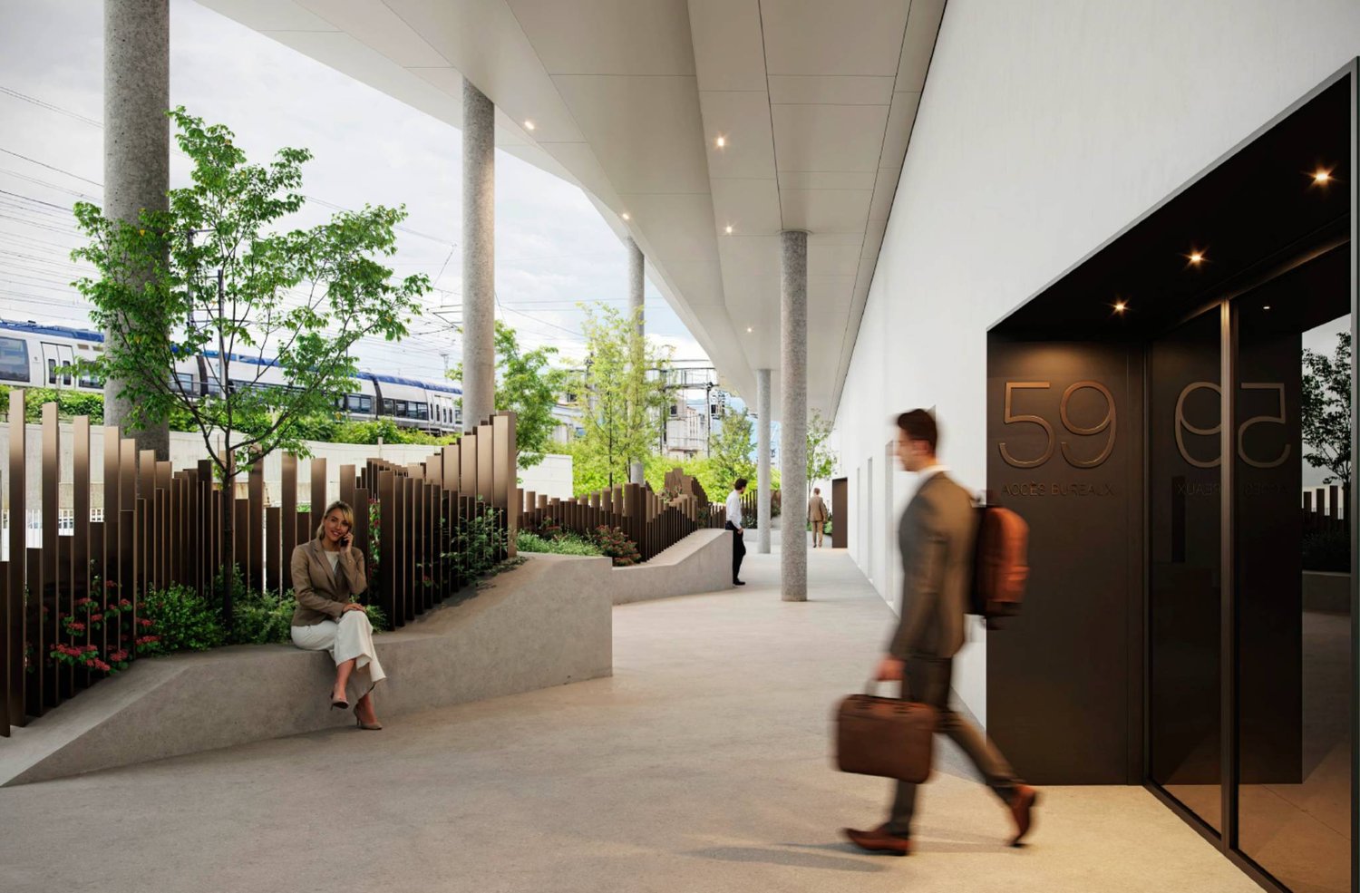 185m² office