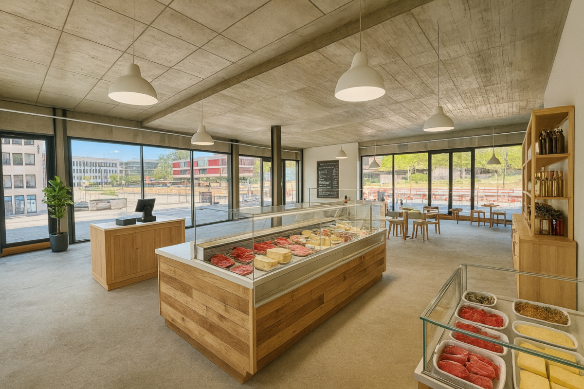 300m² restaurant