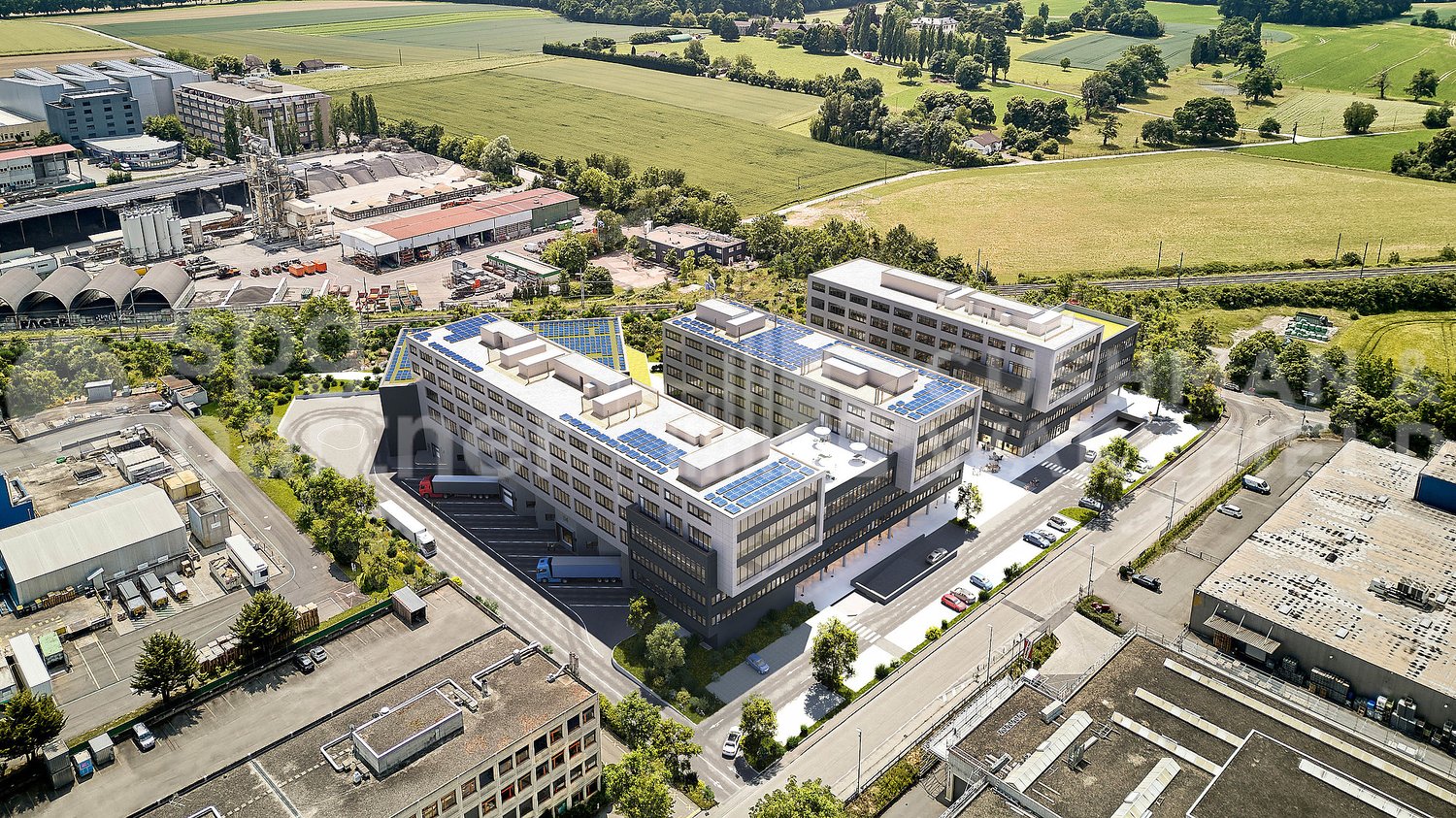 500m² commercial