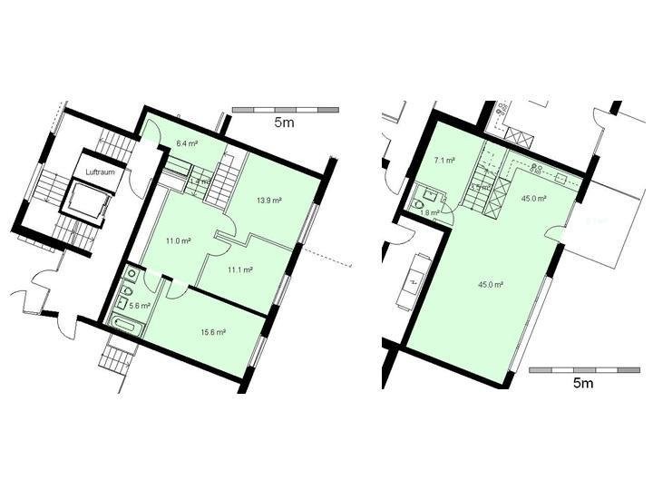 4 ½ pièces duplex