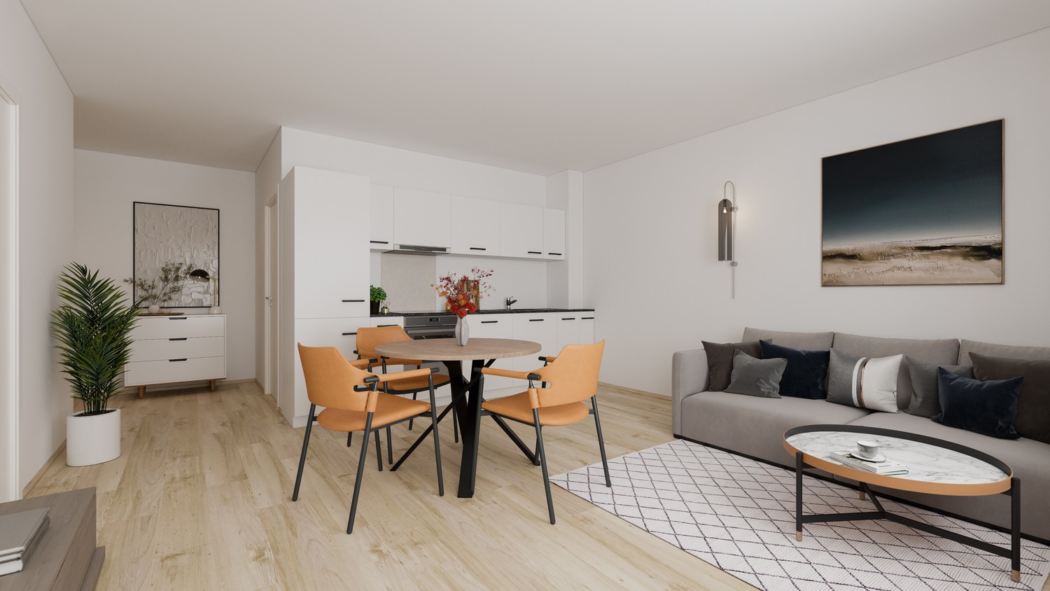 2 ½ rooms apartment, photo 2 sur 5