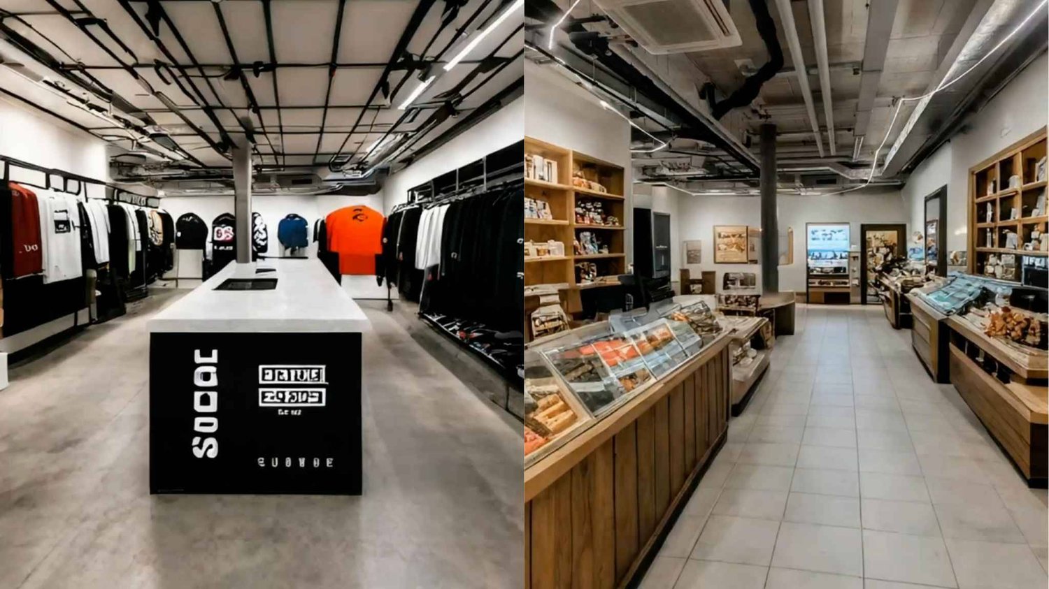 143m² shopping centre