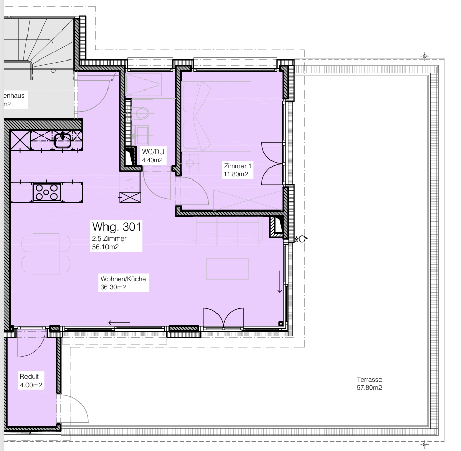 Appartement de 2 ½ pièces, photo 8 sur 8