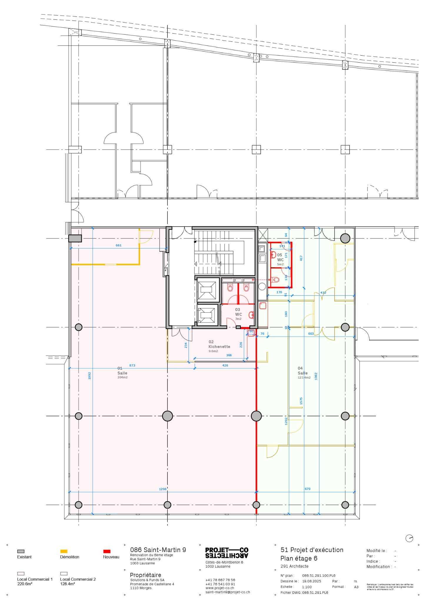 123m² office