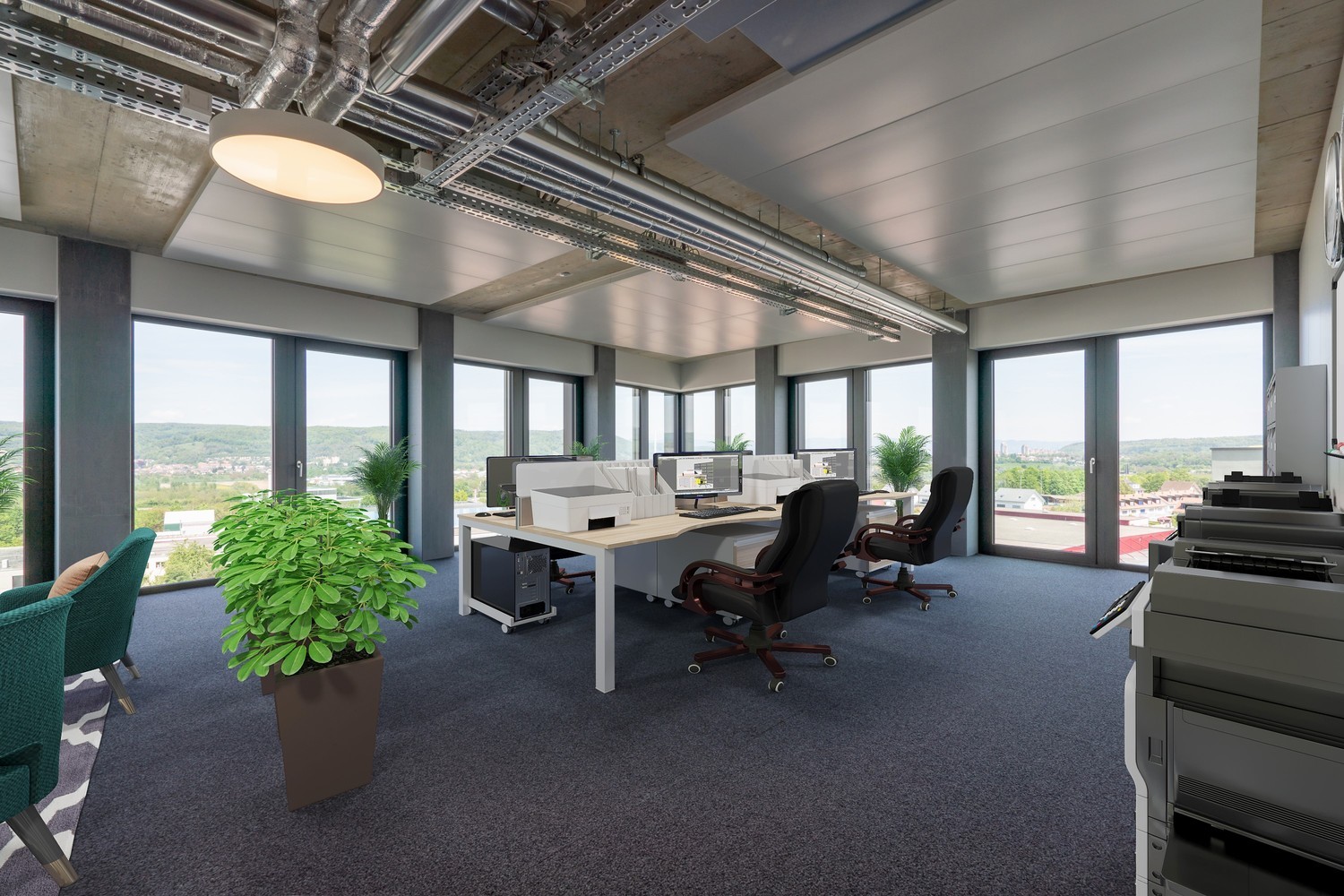 114m² bureau