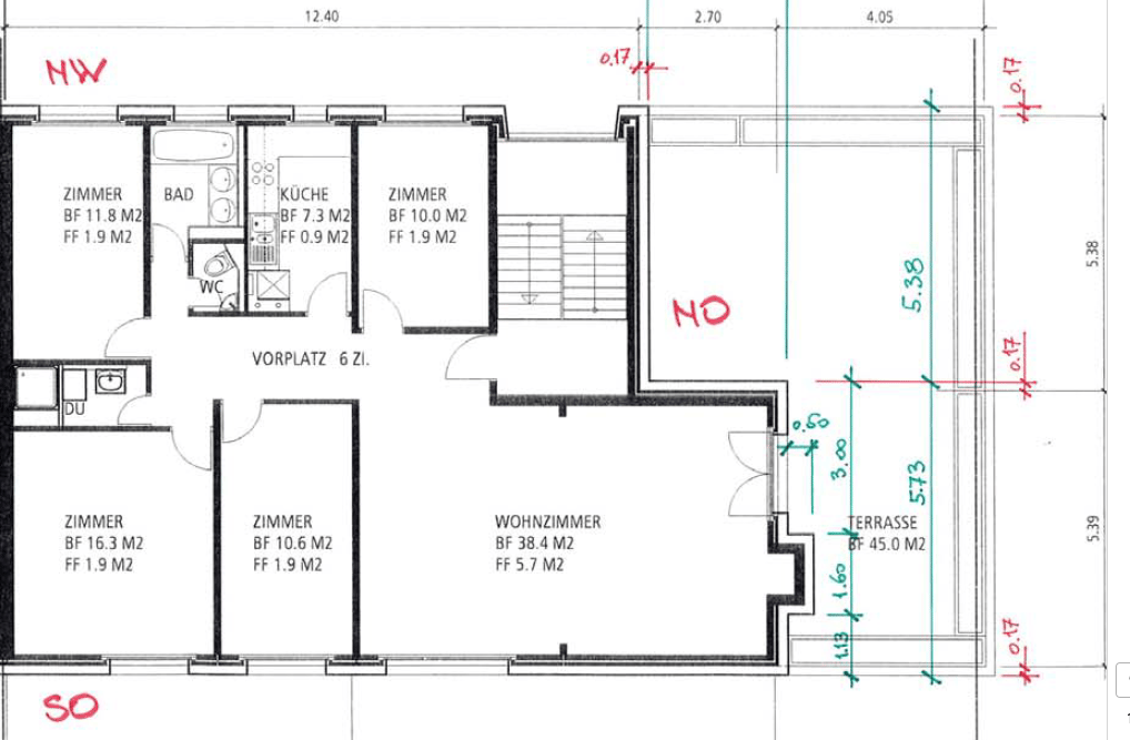 Appartement de 5 ½ pièces