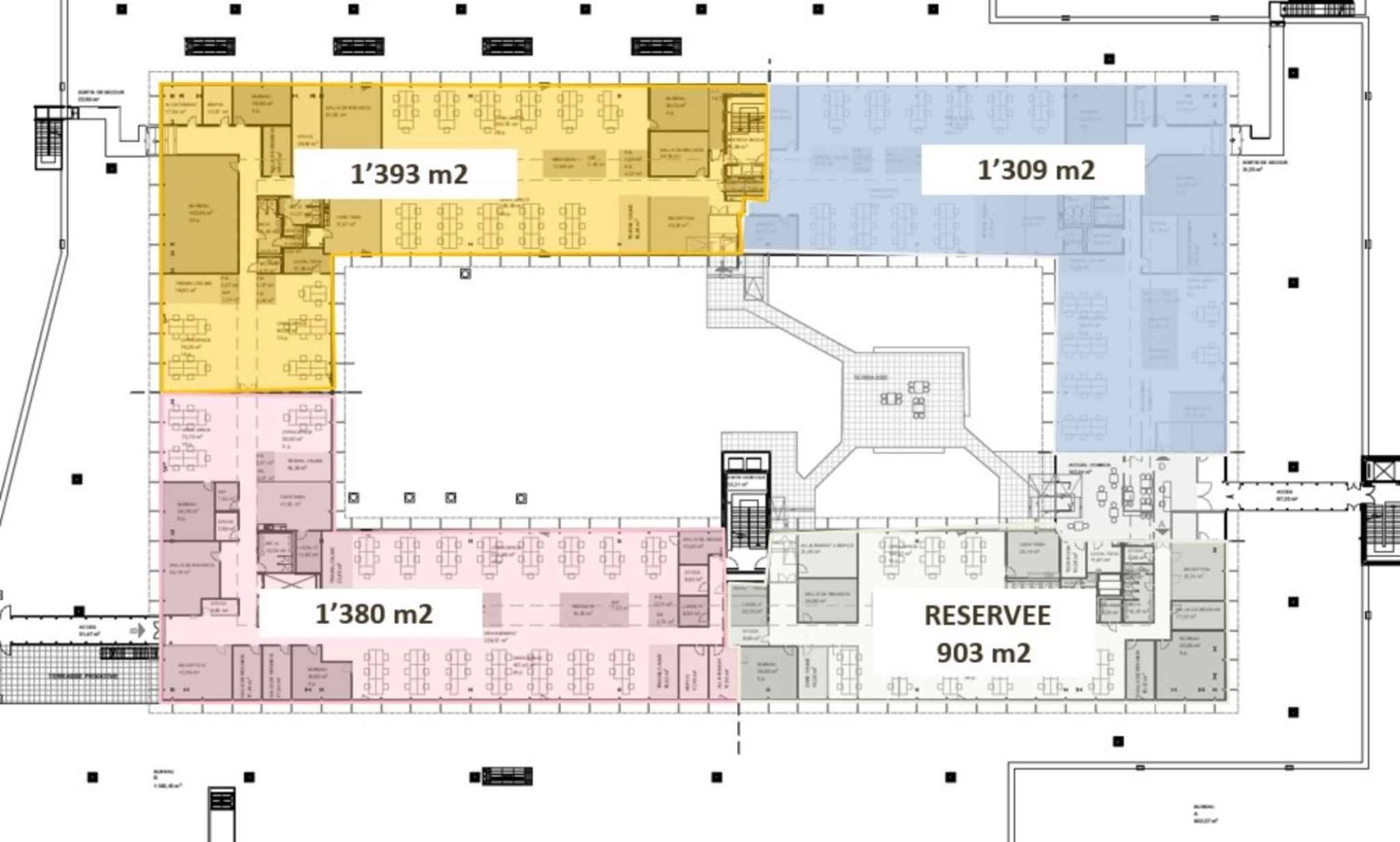 5000m² Büro