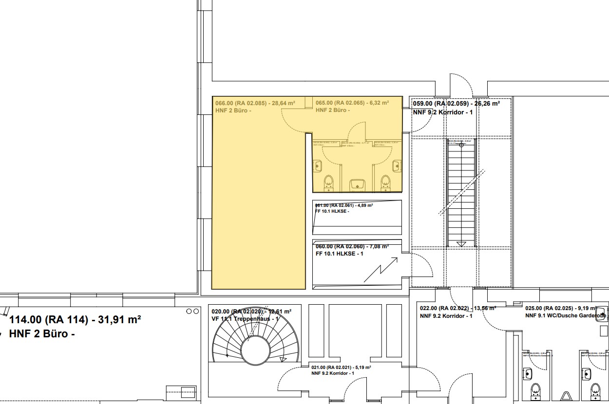 42m² bureau