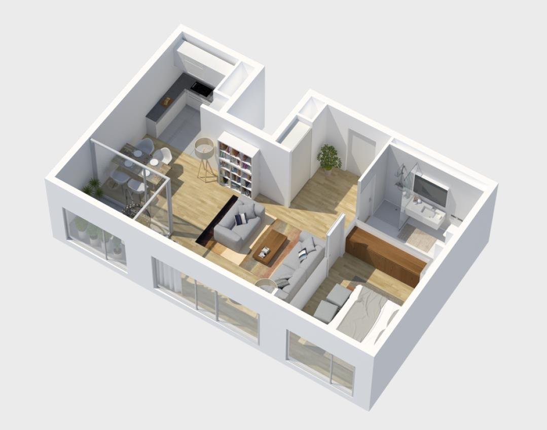 2 ½ rooms apartment, photo 5 sur 5