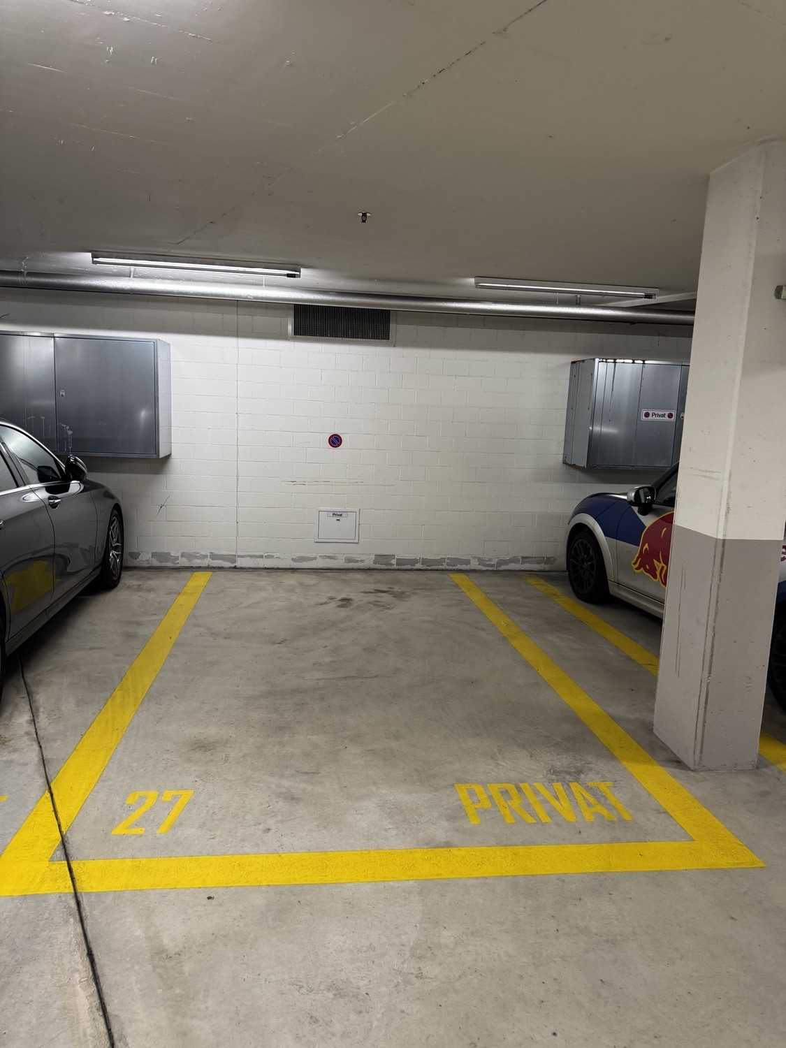 Place de parc souterrain