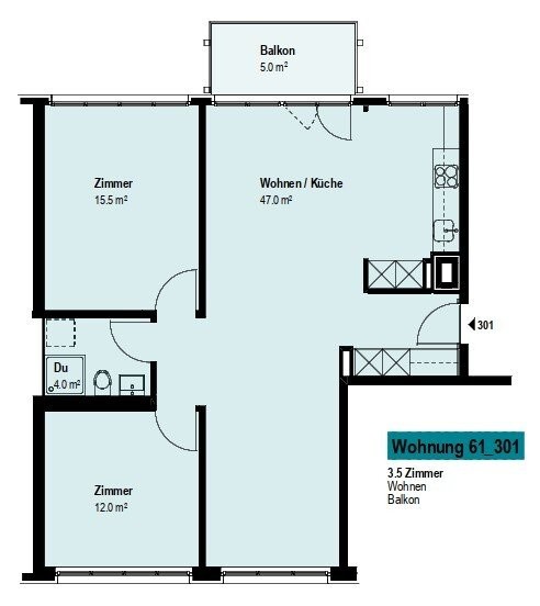 Appartement de 3 ½ pièces, photo 8 sur 8