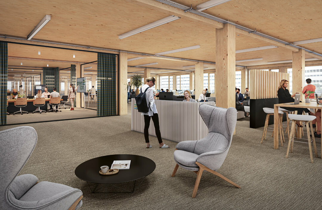 Bureau de 106m²