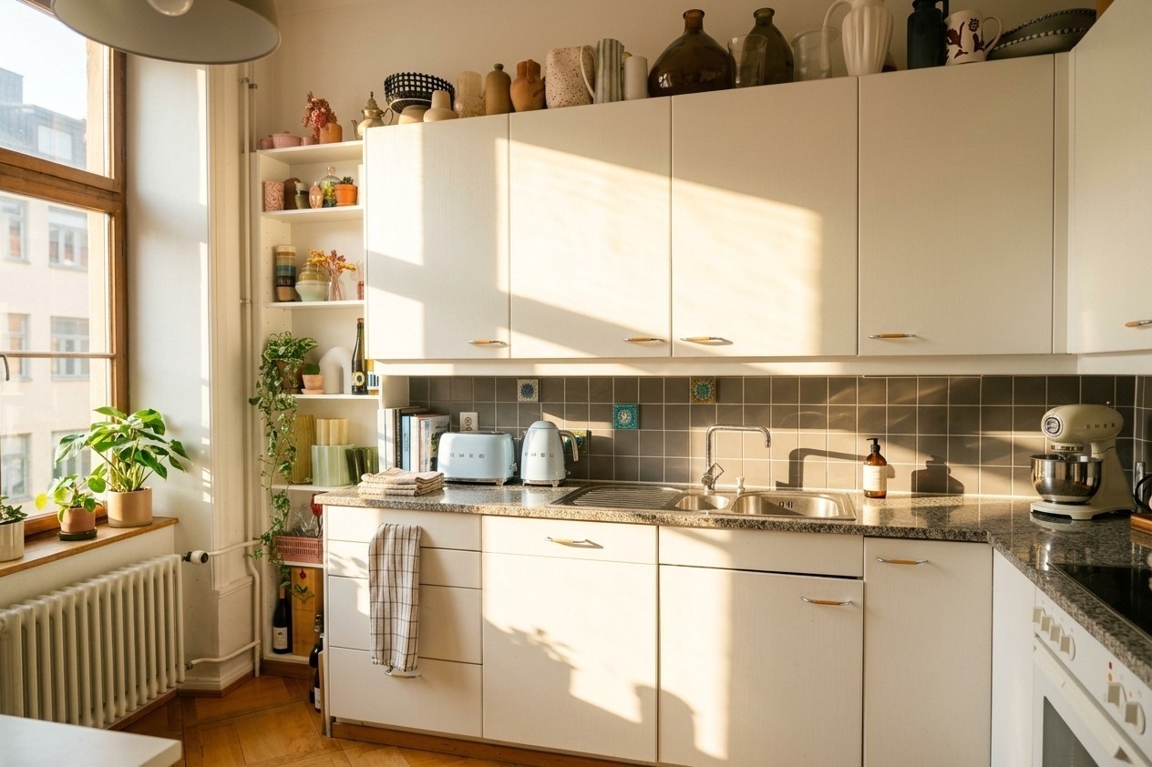 Appartement de 3.5 pièces lumineux et élégamment meublé dans un bâtiment ancien de charme, offrant 82 m² de surface habitable dans un emplacement très central, à seulement **2 minutes à pied de la gare**.

L'appartement allie le charme d'un bâtiment ancien à un intérieur chaleureux et moderne. Beauc, photo 6 sur 8