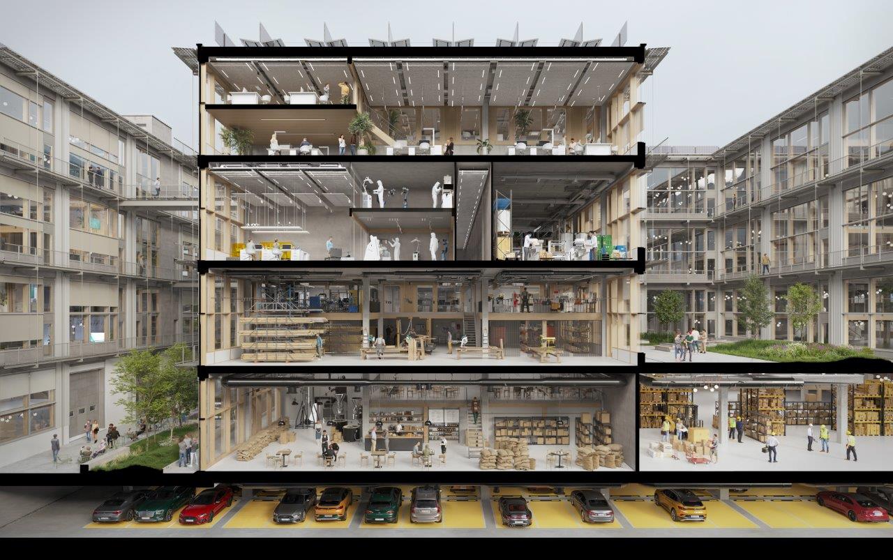 6365m² bureau