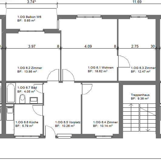 Appartement de 3 ½ pièces, photo 5 sur 6