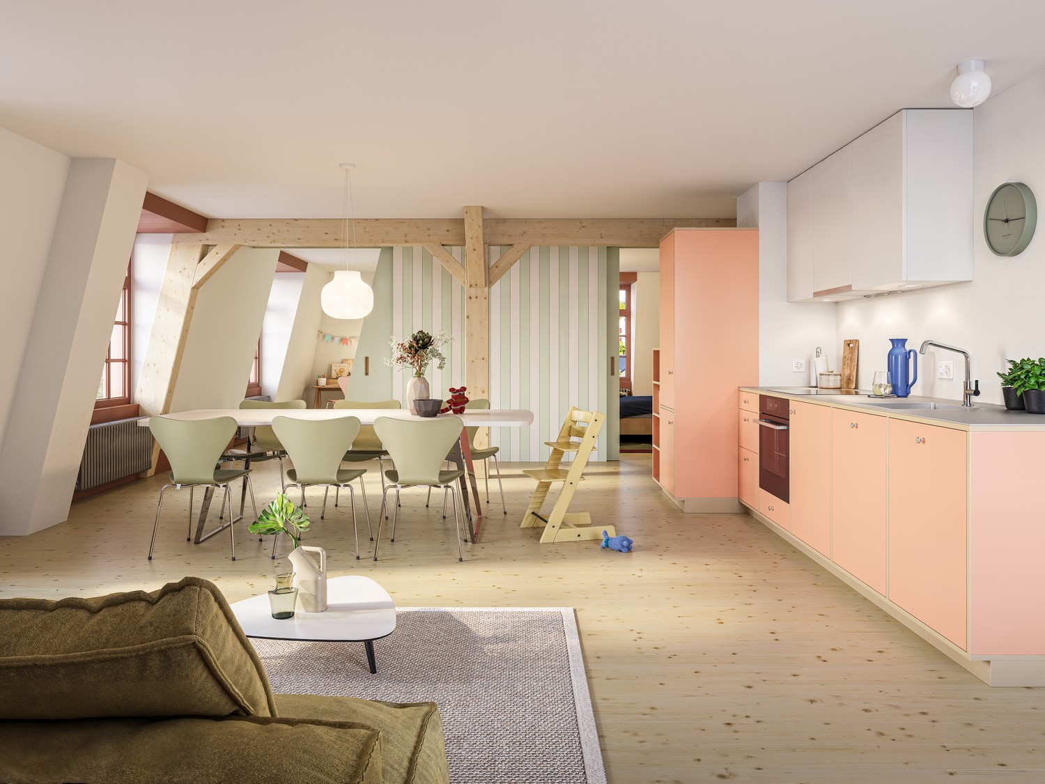 Appartement de 3 ½ pièces