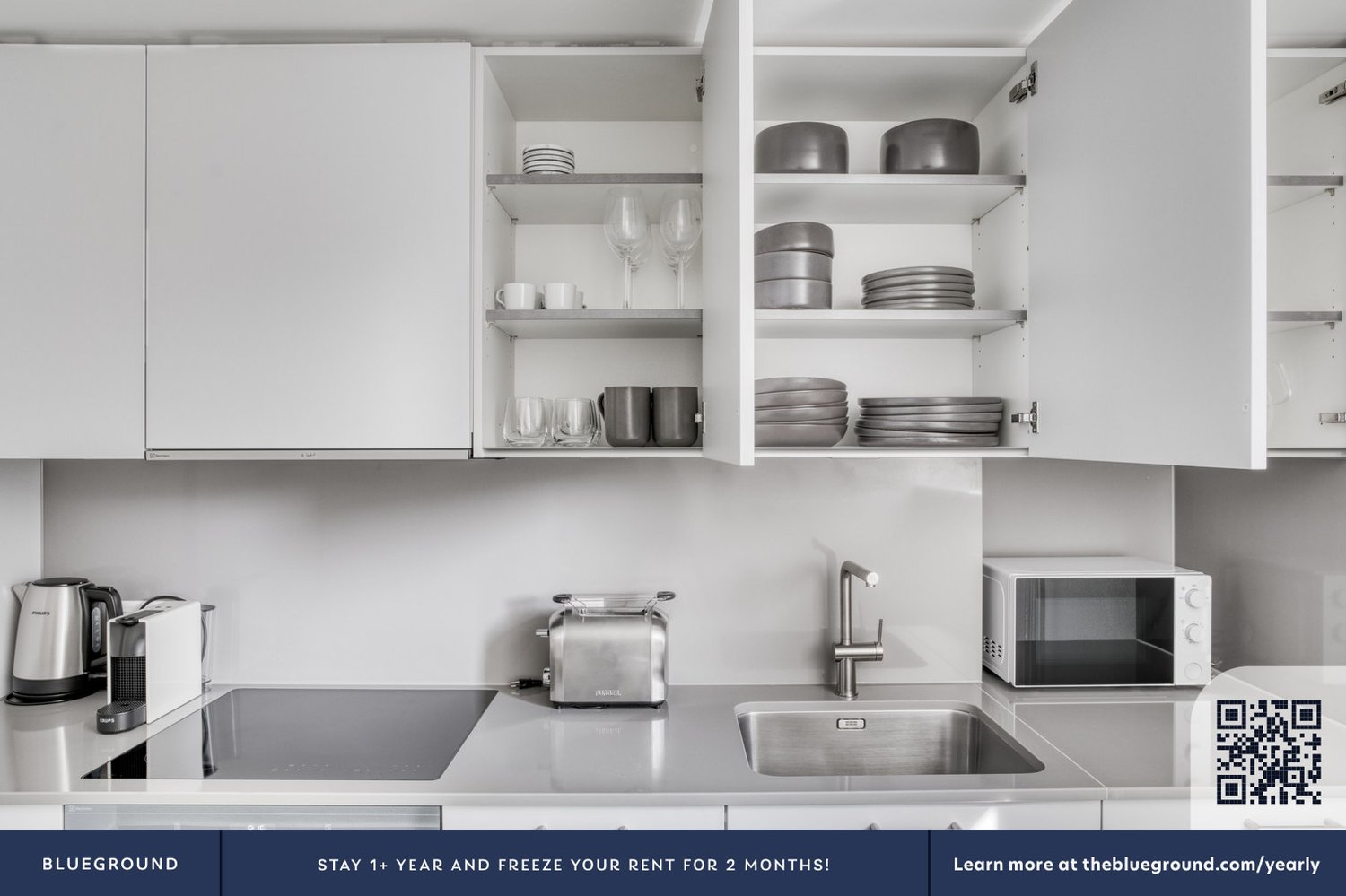 2 ½ rooms furnished flat