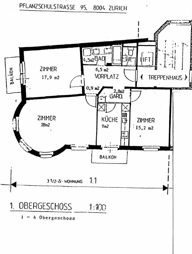 Appartement de 3 ½ pièces, photo 9 sur 9