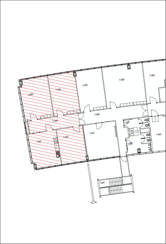 135m² bureau