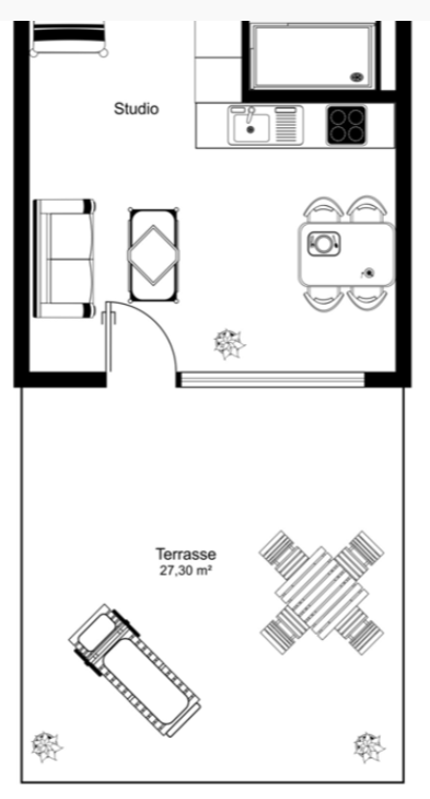 Appartement de 1 ½ pièces, photo 5 sur 5