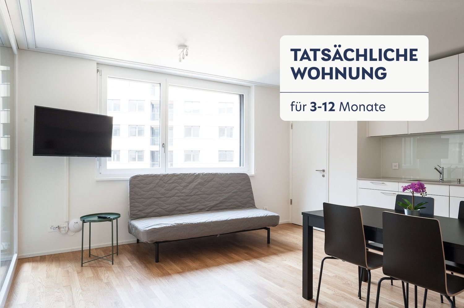 Appartement meublé de 3 pièces, photo 2 sur 10