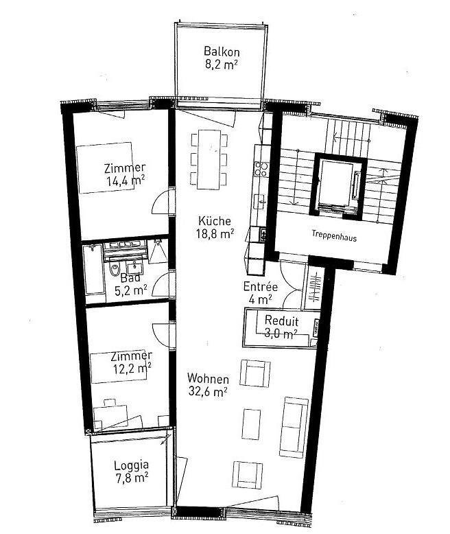 Appartement de 4 ½ pièces, photo 9 sur 9