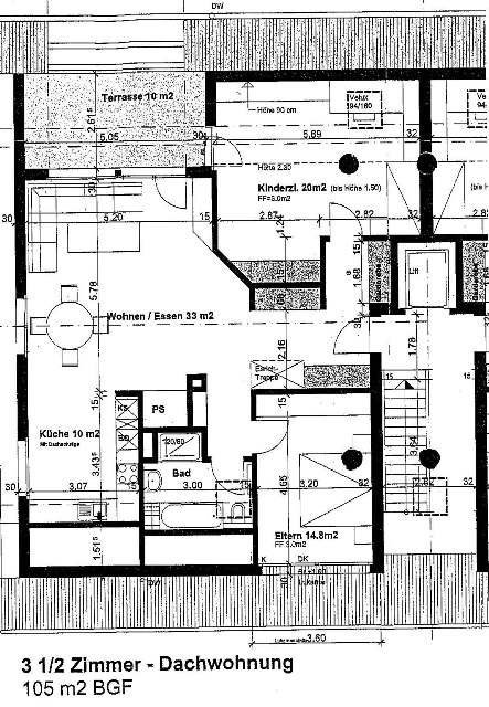 Appartement en attique de 3 ½ pièces, photo 10 sur 10