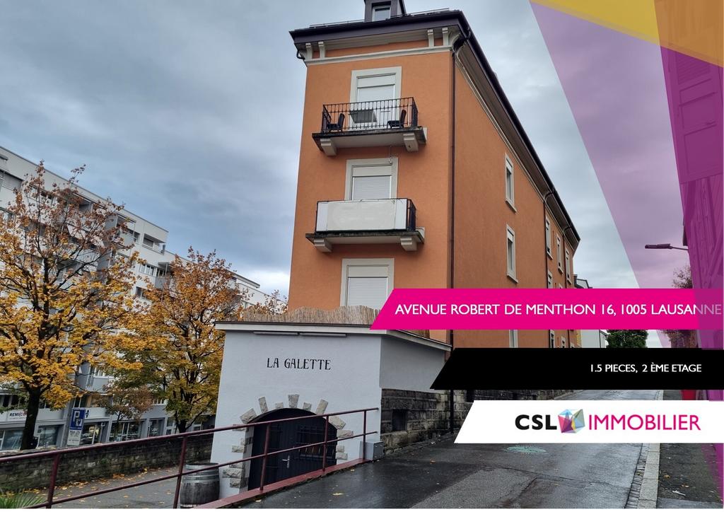 1 ½ rooms furnished flat, photo 1 sur 3